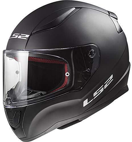 LS2 FF353 RAPID Single Mono Motorcycle Full Face Helmet - Matt Black XL (61-62cm)