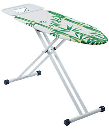 Mabel Home ironing Board Solid Steam iron Rest with Shoulder Shape, Adjustable Height + Extra Cover