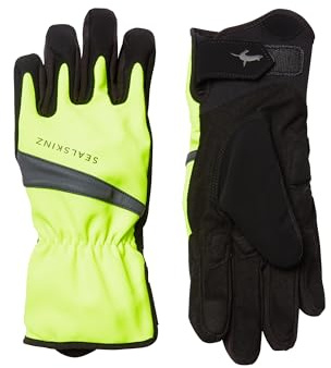 SealSkinz Allväderscykel Xp vattentäta handskar för män Neon Yellow/Black S