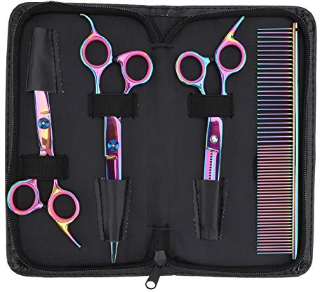 minkissy 4stücke Teiliges Haarschneideset Mit Edelstahl-schneidewerkzeugen Präzise Zahnschneider Für Friseure Und Heimgebrauch Für Haarschnitte Und Styling Von Erwachsenen Und
