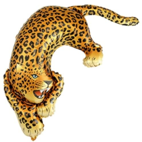Riesen Super Form Folienballons XL Groß Kindergeburtstag (Spart Leopard)