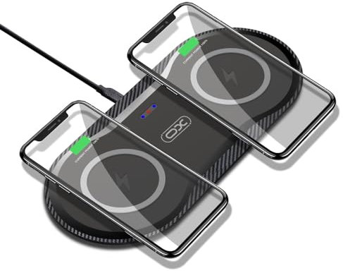 Double Chargeur sans Fil pour Samsung Galaxy S24, S24 Ultra, S24+, S23 FE, S23 / Z Fold5, Z... Charge Rapide Induction Double Pad 20W Qi