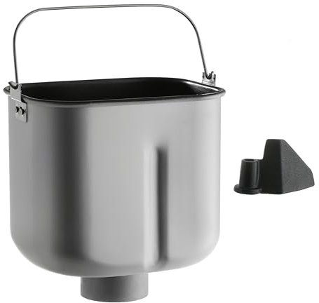 Masterpart Bread Pan Bucket with Handle & Kneading Blade Paddle to Fit Morphy Richards 48261, 48281 Bread Makers