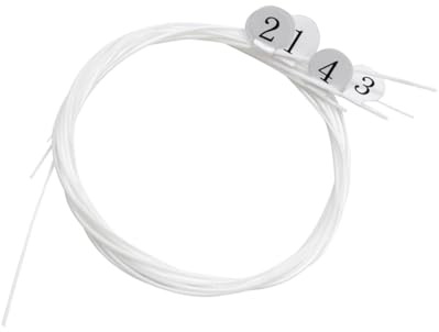 TOYANDONA 4piezas Cuerdas De Nailon Para Ukelele Resistente Superior Fácil De Usar
