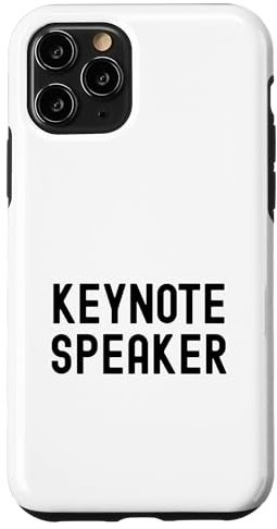 Keynote Speaker | Conference Speaker | Faculty Keynote Case for iPhone 11 Pro