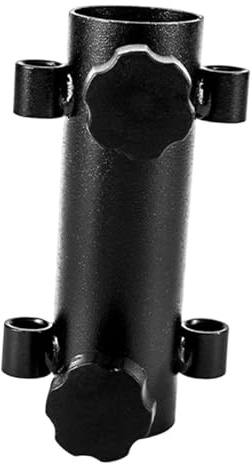 Sharplace Awning Zeltstange Befestigung Halterung Windschutz Plane Stange Zubehör aus Langlebigem Stahl für Camping Picknick Wandern 12.2cm