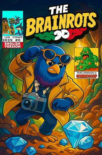 The Brainrots #0 - [English Version] Comics featuring Italian Brainrot characters - Zero Issue: Includes 5 Mini Stories + Games - First Appearance of ... Brainrot characters [ English Version ])