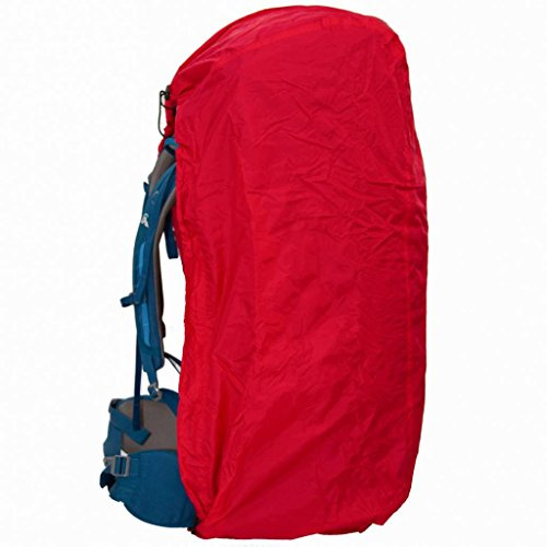 LOWLAND OUTDOOR® regn- och transportfodral för ryggsäckar – vattenavvisande <85 L – 30 g röd bis 80 Liter