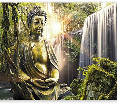 murando Fotomurales autoadhesivo Buda Zen Spa 147x105 cm Papel Pintado Decoración de Pared Murales Pegatina decorativos adhesivos 3d moderna de Diseno Fotográfico Oriente h-C-0032-a-b