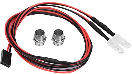 RC LED Headlights, Bright 5mm Illumination, Model Car Lighting Accessories, 1/10 Scale Drift Vehicle Lights for Hobbyists, Enthusiasts and Nighttime Racing Scenarios