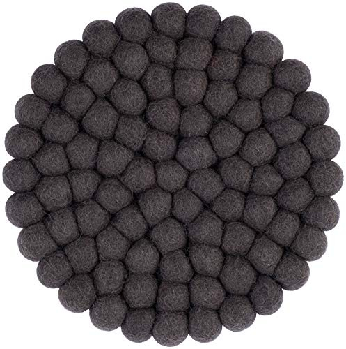 myfelt Kuno Filzkugel Topfuntersetzer rund, Ø 20 cm