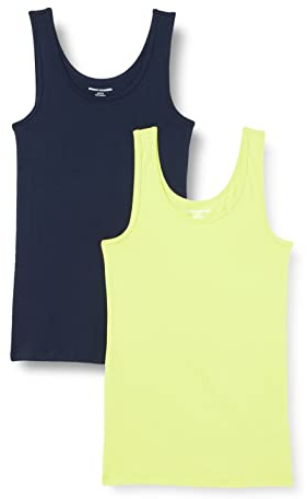 Amazon Essentials Women's Slim-Fit Vest, Pack of 2