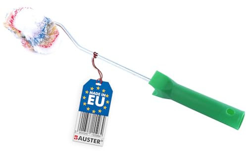 BAUSTER® Eck-Farbroller Präzisions-Eck-Farbroller Präzisions-Rundkopf-Farbroller, Roller für Ecken, präziser Vollfarbroller