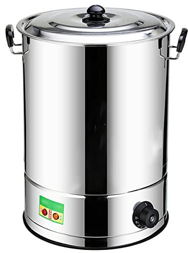 Chaudière et Distributeur d'eau Chaude Avec Robinet, Marmite à Vin Chaud, Pour Brassage/Buffet/Commercial,B,30L