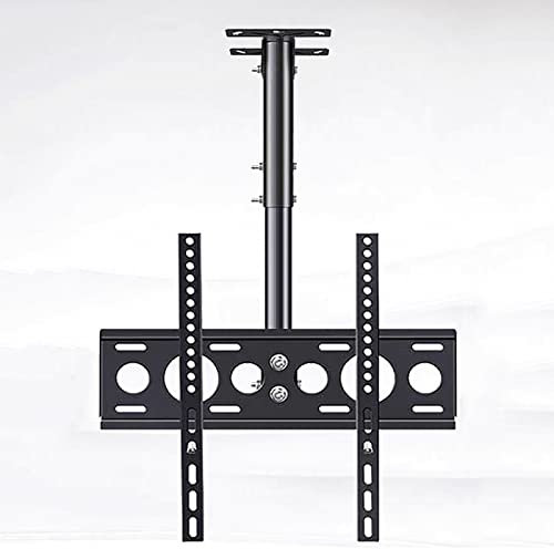 RAJYQODIS Ceiling TV Mount, Hanging TV Bracket With 41.3inch Of Height Adjustment, Fits 26-60inch LED Low Profile, Fit Flat Ceiling