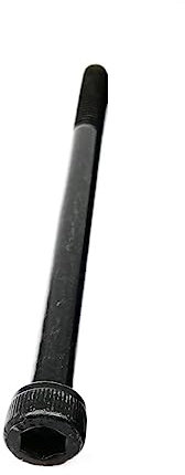 10 Stück M5 M6 M8 L = 30–150 mm, schwarz, verlängert, lang, Sechskant, Innensechskant, Innensechskant, Halbgewinde(120mm,M6 10pcs)