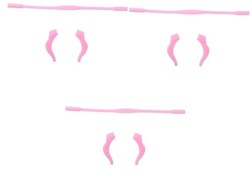 jojofuny 3 Stück – Brillenhalter Bequemes Brillenband Ohr Universeller Brillenhalter Für Kinder Und Erwachsene Weiches Silikon
