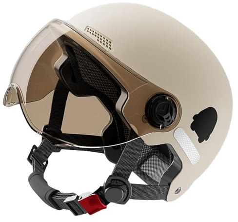 Hogvinnatil Radbothelm, Casco da Ciclismo - Casco da Strada per Mountain Bike, Casco da Sci con Visiera Protettiva, Casco da Snowboard per Attrezzatura da Sci e Snowboard