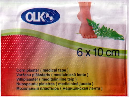 Salipod-Pads gegen Hornhaut 6 x 10 cm (Мозольный пластырь 6 х 10 см - salipod), 3 Stück