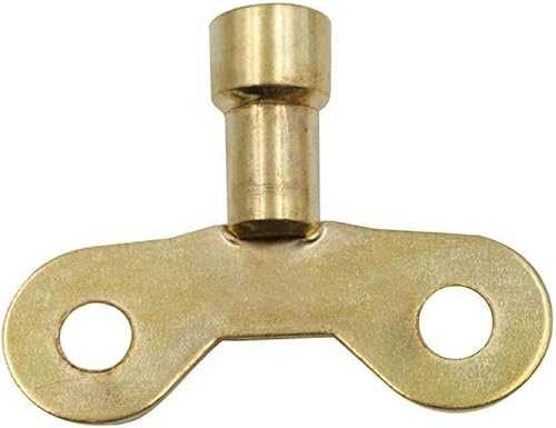 Cawhui Radiator Plumbing Bleed Bleeding Key Solid Brass Radiator Plumbing Keys Metal for Venting Air Switch Spool Radiator Keys for Bleeding Old Home Radiator Power and Hand Tools