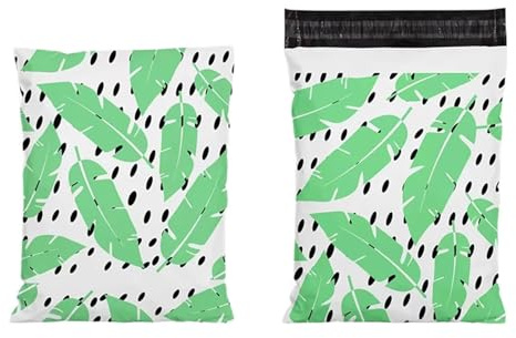 Kurirväska 50 st/parti postpåsar förpackning vattentäta kuvert 10 x 13 tum kurir anpassad tryckt logotyp (25,5 x 37 cm 50 st-06)