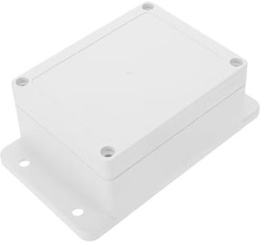 Yardenfun Flame-retardant Abs Plastic Junction Box with Ear Thick Wiring for Outdoor Electrical and Monitoring Battery Protection