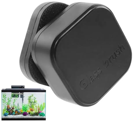 Magnetisk akvarierengörare – akvarierengörare små magnetiska skrubkuddar, akvarierrengöringsverktyg, borttagningsmaterial för sköldpadda, guldfiskar, terrarium