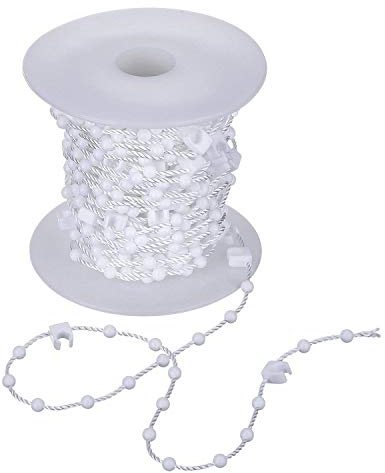Vertical Blind Bottom Chain for 3.5 Inch/ 89 mm Slats (20M, +0Clips)