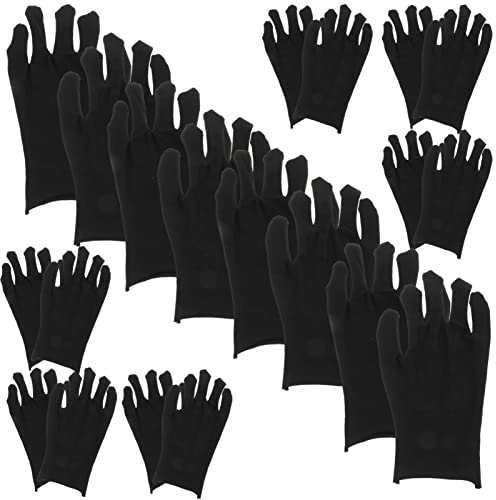 HEALLILY Thickened Cotton Labour Protection Gloves Comfortable Working Gloves for Gardening Home Cleaning Outdoor Tasks Size Large 12 Pairs