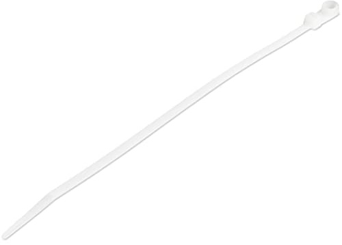 StarTech Colliers de Serrage à Trou de Montage 20cm (CBMZTS10N8) | Serre-câbles Nylon 66, Vissables, Largeur 4mm, Diam. faisceau 52mm, Résistance 22kg, Homologués UL