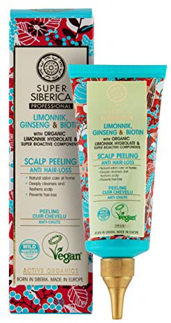 Natura Siberica Super Limonnik, ginseng & biotin. Scalp Peeling, 100 ml