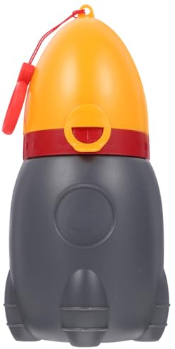 Toddmomy Portable Kids Urinal Bottle Travel Potty Pee Cup for Boys Leakproof Spout Cover Compact Car Toilet for Camping Emergency Use 7.28 X 3.54 X 3.54 in