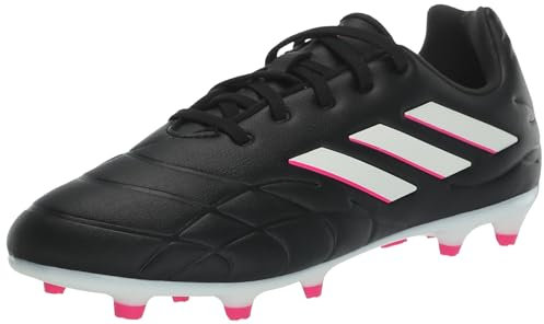 adidas Copa Sense.1 Fußballschuhe für festen Boden, Kinder, Schwarz/Zero Metallic/Team Shock Pink, 12 Little Kid
