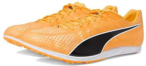 PUMA Herren EVOSPEED DISTANCE 11 Leichtathletikschuh, Sun Stream-PUMA Black-PUMA Silver, 45