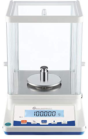 Balance électronique de précision numérique Balance analytique de laboratoire de haute précision numérique Balance de bijoux affichage numérique compteur de poids de cuisine domestique (110.0.001g)