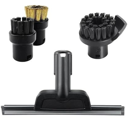 NVVSHND Cuchilla de Limpieza de Cepillo Redondo de Repuesto, Compatible con Accesorios for limpiadores a Vapor Karcher SC1-SC7 CTK10 CTK20