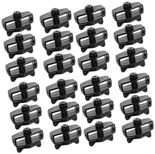 Tensor de Cable de Acero Negro 24 Piezas, Abs Resistente