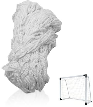 Soccer Goal Net Replacement, 8x6ft Soccer Goal Net for 5 Size Balls, Soccer Netting Polypropylene Practice Net for Sports Match Training,Adults and Youth Soccer Practice