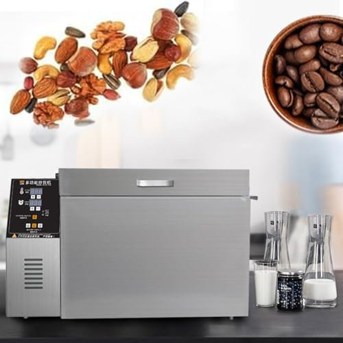 Commercial Coffee Roaster Machine with Timer – Versatile Nut & Grain Roaster for Home & Professional Use – Electric Coffee Bean Roasting Equipment,Type10