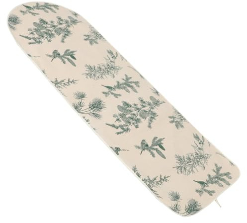 Cabilock Housse de Planche à Repasser Coton et Lin Résistante Chaleur Protection Anti-brûlure Motif Léger Épaisse et Souple pour Pressing