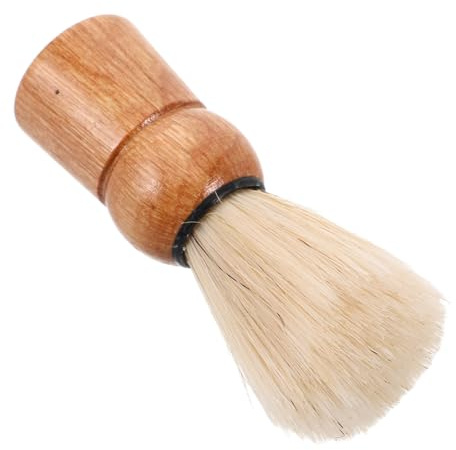 BATHVEVE Retro Rasierbürste mit Komfortablem Griff Leicht und Handlich für Herrenpflege Heimgebrauch und Bartstyling