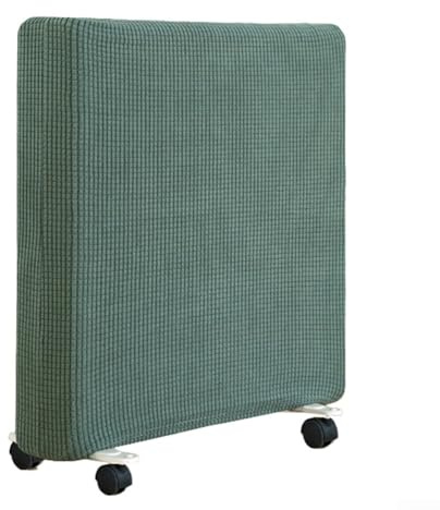 Yhenlovtt Heater Cover Protective Radiator Dust Cover Elastic Fabric for Oil and Electric Heaters in Green, Beige, Dark Gray, Light Gray(GREEN M)