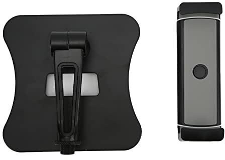 Titelalternativ 1: Telefon och surfplatta Skrivbordsmonterad aluminium fällbar stativ 360 graders vridbar för kök sängbord på kontor Titelalternativ 2: Tablettställ i aluminium