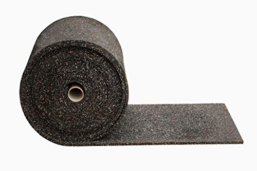 Gummimatte Anti-Vibrationsmatte aus Gummi 650x60x15cm SZAGATO | Made in Germany Dicke 15 mm Antirutschmatte Bautenschutzmatte Gummigranulatmatte Kofferraummatte Anti-Rutschmatte