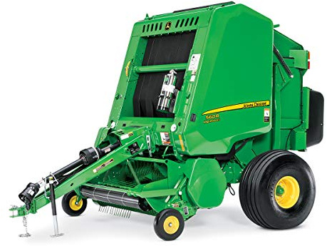JOHN DEERE 1/32 560R Rundballen, #LP70560 - Kompatibel mit den meisten Traktoren und Geräten im Maßstab 1/32 - Spielzeugfahrzeug - Kinder - Kinder ab 3 Jahren - Unisex