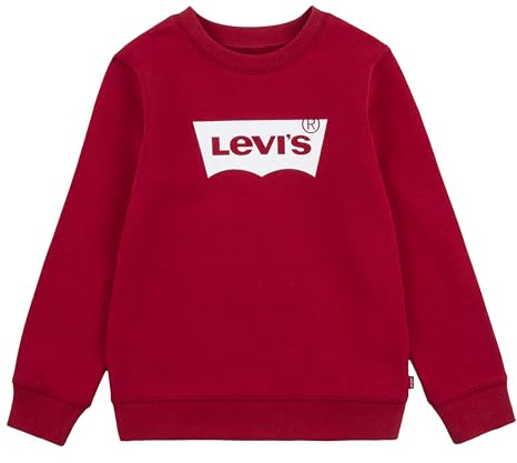 Levi'S Kids -Batwing Crewneck Sweatshirt Garçon Levis Red/ White 14 Ans