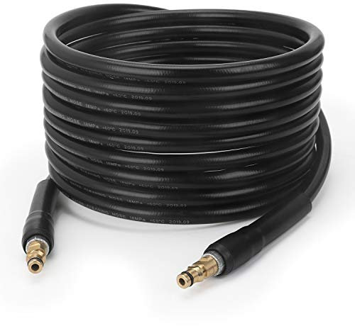 STYDDI 10M High Pressure Washer Replacement Hose for Karcher K Series Domestic Pressure Washers K2, K3, K4, K5, K6, K7, Click Plug Quick Connector, Pressure Washer Accessories