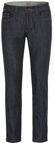 camel active Madison-jeans för män, slim fit, Mörkblå (Raw Denim), 36W x 34L