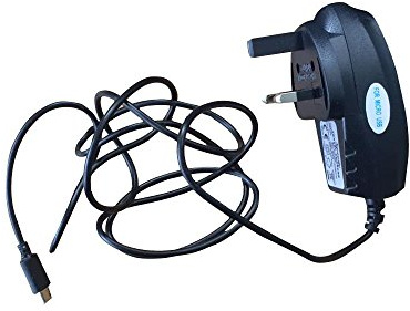 iTechCover® 3 Pin UK Mains/Wall Charger Cable Lead for Bosch IXO Cordless Lithium-Ion Screwdriver 3.6V Battery / (Micro USB) - CE - ROHS - UK Approved