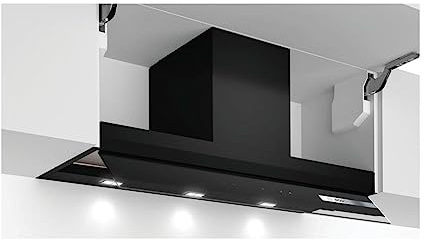 Campana decorativa pared 897 mm BOSCH DBB97AM60 con 3 niveles de extracci+¦n Negro